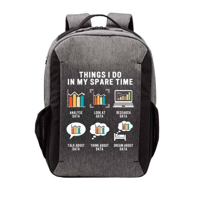 Data Analyst Statistic Scientist Funny Data Engineer Nerd Vector Backpack