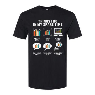 Data Analyst Statistic Scientist Funny Data Engineer Nerd Softstyle CVC T-Shirt