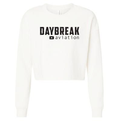 Daybreak Aviation Saving One Plane At A Time Cropped Pullover Crew