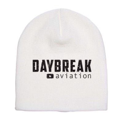 Daybreak Aviation Saving One Plane At A Time Short Acrylic Beanie