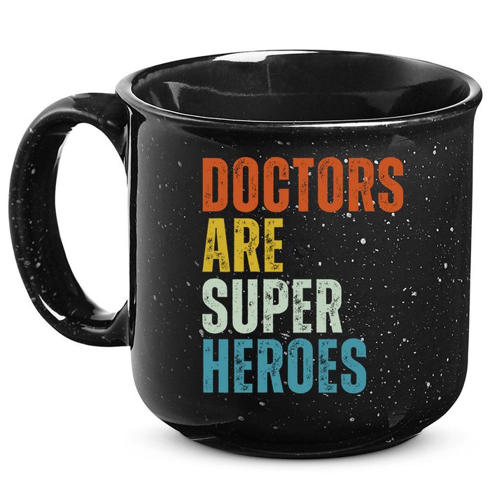 Doctors Are Super Heroes 15oz Campfire Ceramic Mug