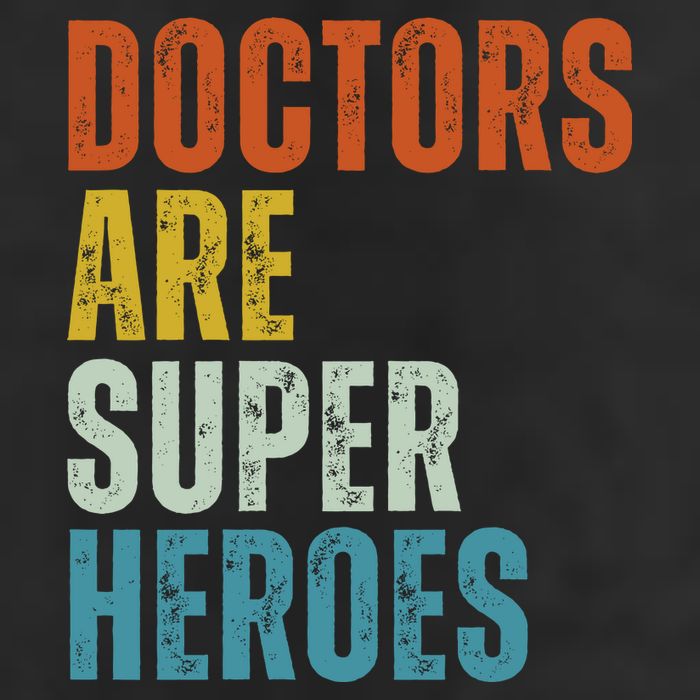 Doctors Are Super Heroes Golf Towel