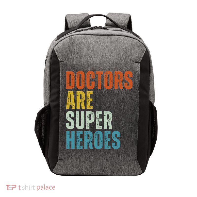 Doctors Are Super Heroes Vector Backpack