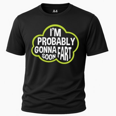 Don't Approach Sarcasm I'm Probably Gonna Fart Soon Funny Performance Shirt