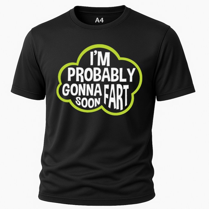 Don't Approach Sarcasm I'm Probably Gonna Fart Soon Funny Performance Shirt