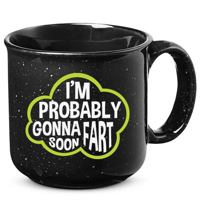 Don't Approach Sarcasm I'm Probably Gonna Fart Soon Funny 15oz Campfire Ceramic Mug