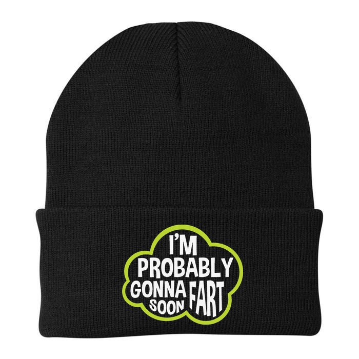 Don't Approach Sarcasm I'm Probably Gonna Fart Soon Funny Beanie