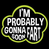 Don't Approach Sarcasm I'm Probably Gonna Fart Soon Funny Drawstring Bag