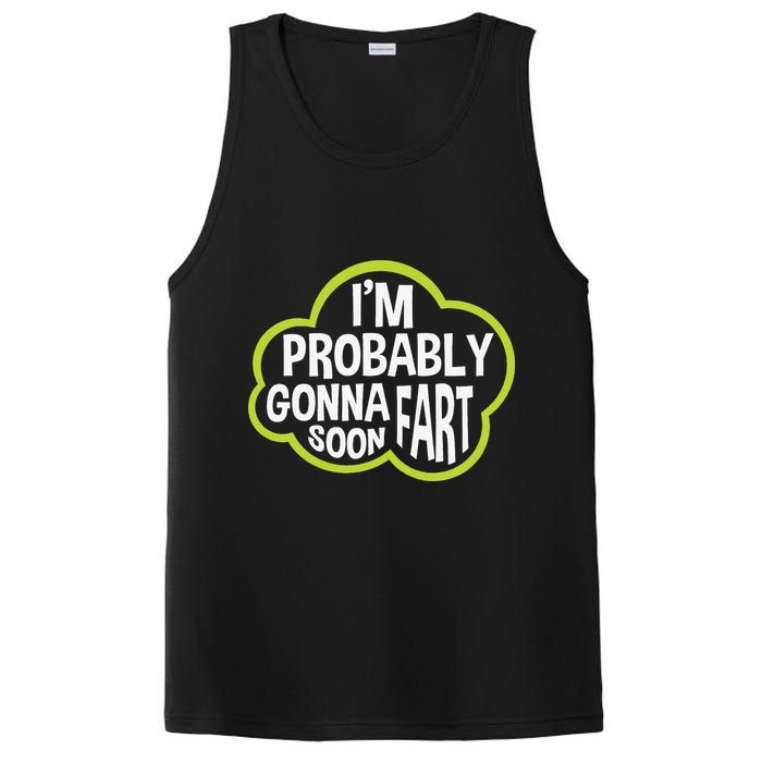 Don't Approach Sarcasm I'm Probably Gonna Fart Soon Funny PosiCharge Competitor Tank