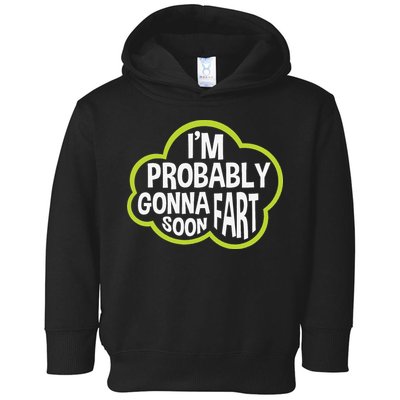 Don't Approach Sarcasm I'm Probably Gonna Fart Soon Funny Toddler Hoodie