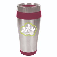 Don't Approach Sarcasm I'm Probably Gonna Fart Soon Funny 16oz Travel Tumbler