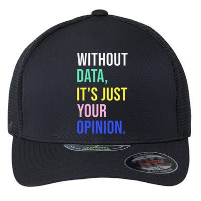 Data Analyst Statistics Statistician Funny Data Engineer Flexfit Unipanel Trucker Cap