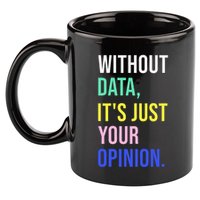 Data Analyst Statistics Statistician Funny Data Engineer 11oz C Handle Ceramic Mug