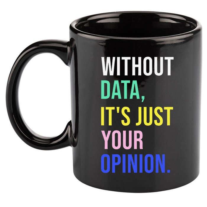 Data Analyst Statistics Statistician Funny Data Engineer 11oz C Handle Ceramic Mug