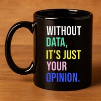 Data Analyst Statistics Statistician Funny Data Engineer 11oz C Handle Ceramic Mug
