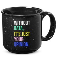 Data Analyst Statistics Statistician Funny Data Engineer 15oz Campfire Ceramic Mug