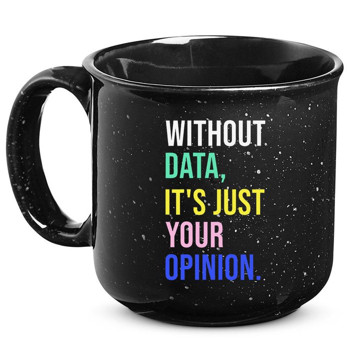 Data Analyst Statistics Statistician Funny Data Engineer 15oz Campfire Ceramic Mug