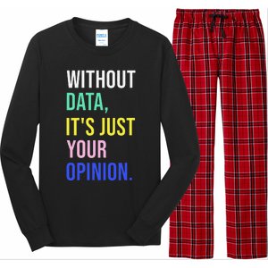 Data Analyst Statistics Statistician Funny Data Engineer Long Sleeve Pajama Set