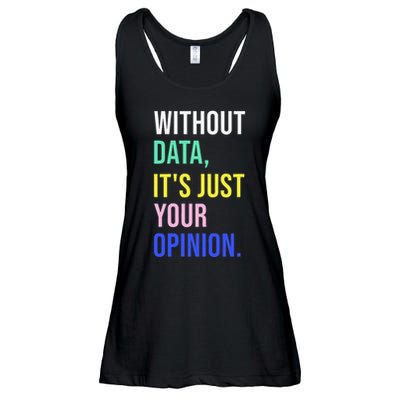 Data Analyst Statistics Statistician Funny Data Engineer Ladies Essential Flowy Tank
