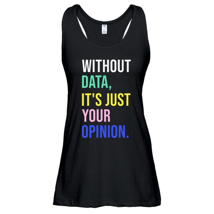 Data Analyst Statistics Statistician Funny Data Engineer Ladies Essential Flowy Tank