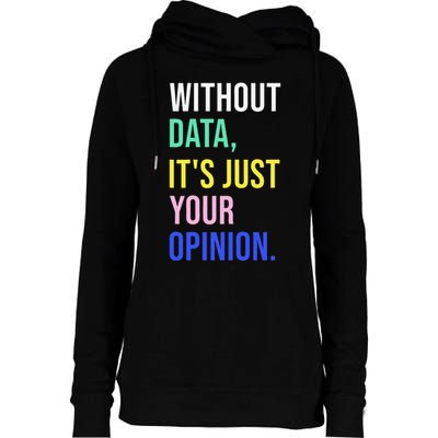 Data Analyst Statistics Statistician Funny Data Engineer Womens Funnel Neck Pullover Hood