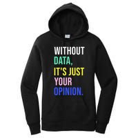 Data Analyst Statistics Statistician Funny Data Engineer Women's Pullover Hoodie