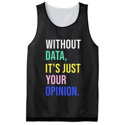 Data Analyst Statistics Statistician Funny Data Engineer Mesh Reversible Basketball Jersey Tank