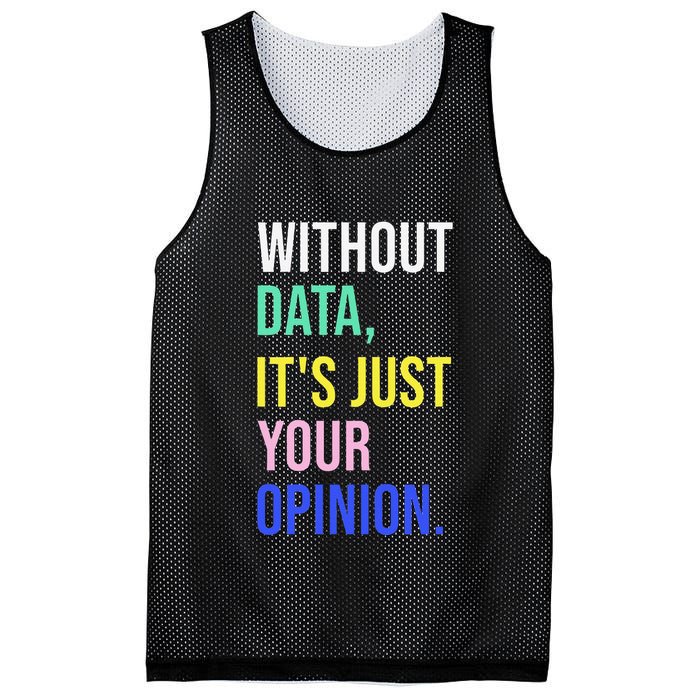Data Analyst Statistics Statistician Funny Data Engineer Mesh Reversible Basketball Jersey Tank