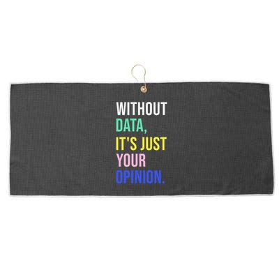 Data Analyst Statistics Statistician Funny Data Engineer Large Microfiber Waffle Golf Towel