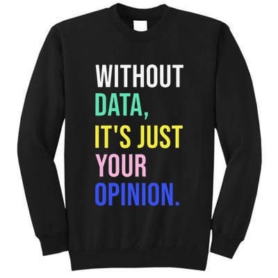 Data Analyst Statistics Statistician Funny Data Engineer Tall Sweatshirt