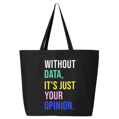 Data Analyst Statistics Statistician Funny Data Engineer 25L Jumbo Tote
