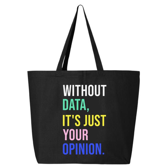 Data Analyst Statistics Statistician Funny Data Engineer 25L Jumbo Tote