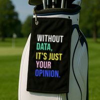 Data Analyst Statistics Statistician Funny Data Engineer Golf Towel