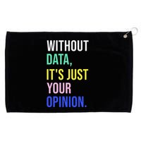 Data Analyst Statistics Statistician Funny Data Engineer Grommeted Golf Towel