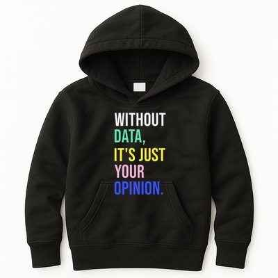 Data Analyst Statistics Statistician Funny Data Engineer Kids Hoodie