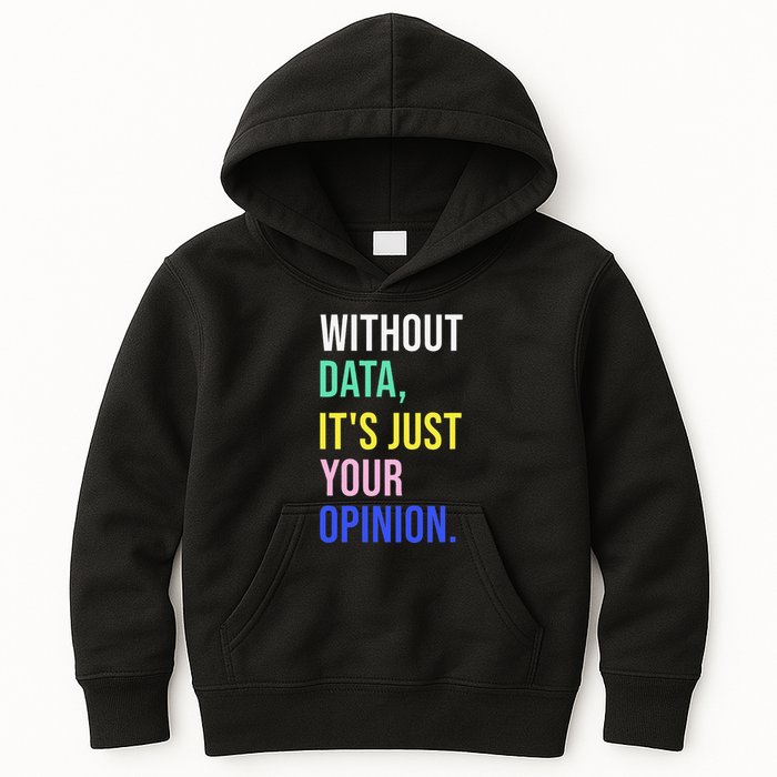 Data Analyst Statistics Statistician Funny Data Engineer Kids Hoodie
