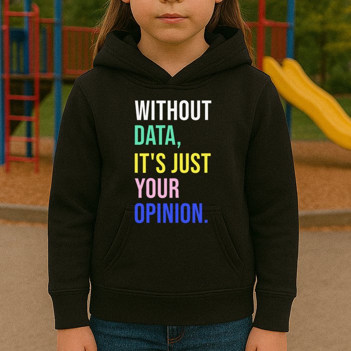 Data Analyst Statistics Statistician Funny Data Engineer Kids Hoodie