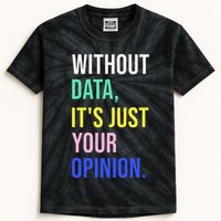 Data Analyst Statistics Statistician Funny Data Engineer Kids Tie-Dye T-Shirt