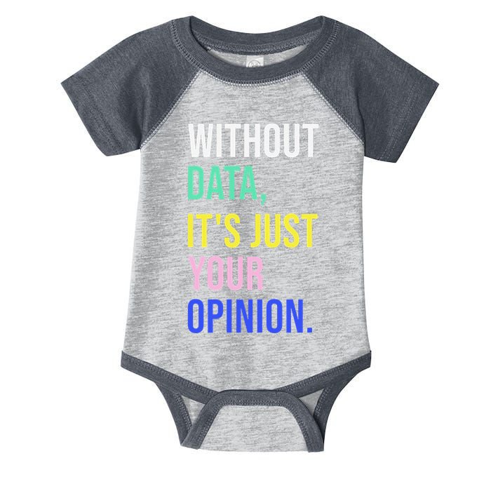 Data Analyst Statistics Statistician Funny Data Engineer Infant Baby Jersey Bodysuit