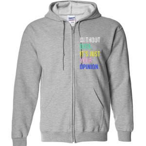 Data Analyst Statistics Statistician Funny Data Engineer Full Zip Hoodie