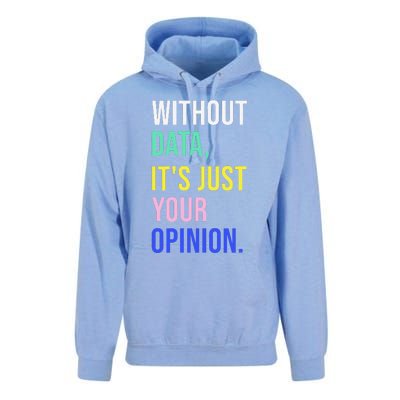 Data Analyst Statistics Statistician Funny Data Engineer Unisex Surf Hoodie