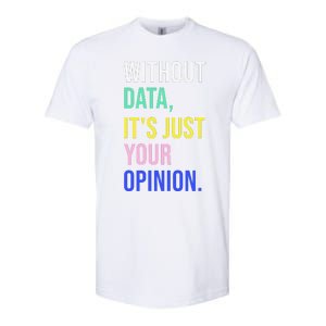 Data Analyst Statistics Statistician Funny Data Engineer Softstyle CVC T-Shirt