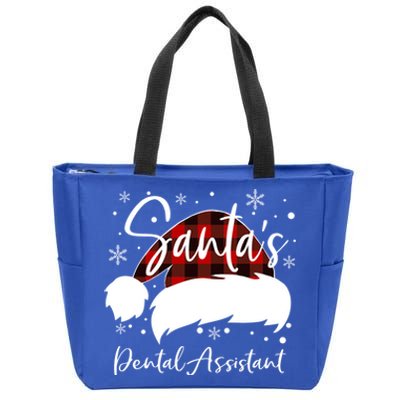 Dental Assistant SantaS Favorite Nurse Dental Assistant Elf Cool Gift Zip Tote Bag