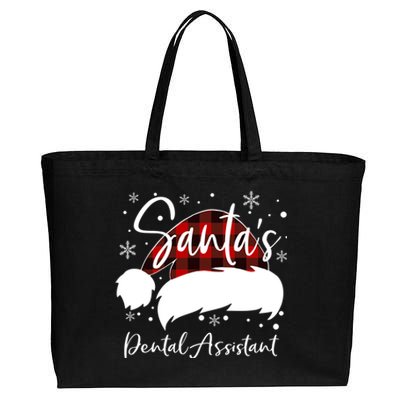 Dental Assistant SantaS Favorite Nurse Dental Assistant Elf Cool Gift Cotton Canvas Jumbo Tote