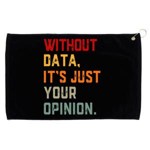 Data Analyst Statistic Statistician Funny Data Engineer Nerd Grommeted Golf Towel