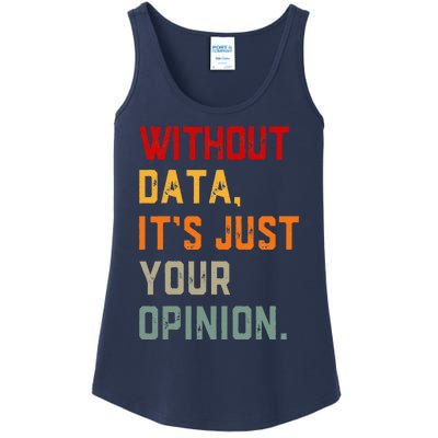 Data Analyst Statistic Statistician Funny Data Engineer Nerd Ladies Essential Tank