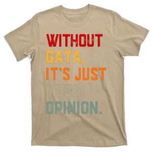 Data Analyst Statistic Statistician Funny Data Engineer Nerd T-Shirt