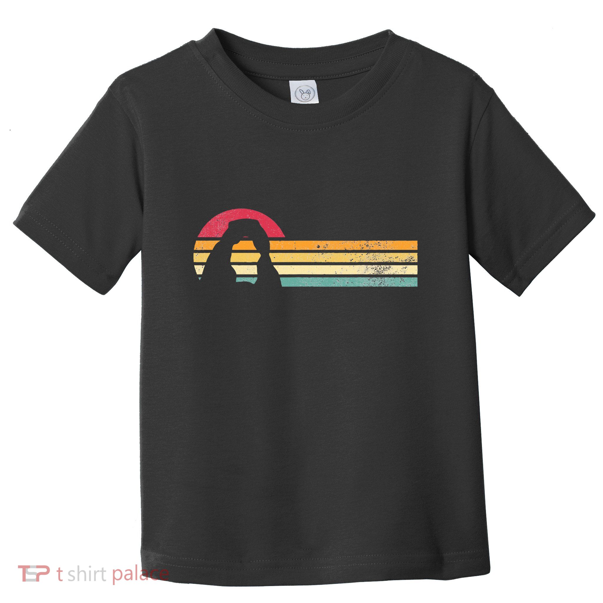Delicate Arch Silhouette Arches National Park Toddler T-Shirt