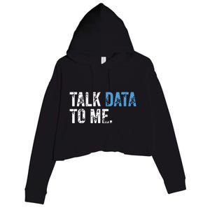 Data Analyst Scientist Statistic Statisticians Data Engineer Crop Fleece Hoodie