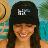 Data Analyst Scientist Statistic Statisticians Data Engineer Valucap Bio-Washed Visor